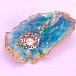 Freshwater Pearl with 925 Silver Ring